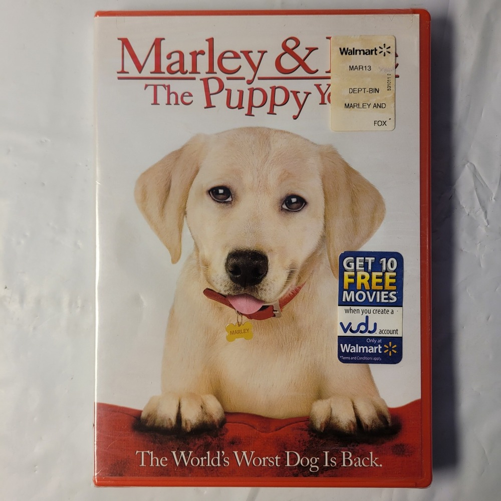 20th Century Fox Marley & Me The Puppy Years DVD Kids Family Comedy Widescreen